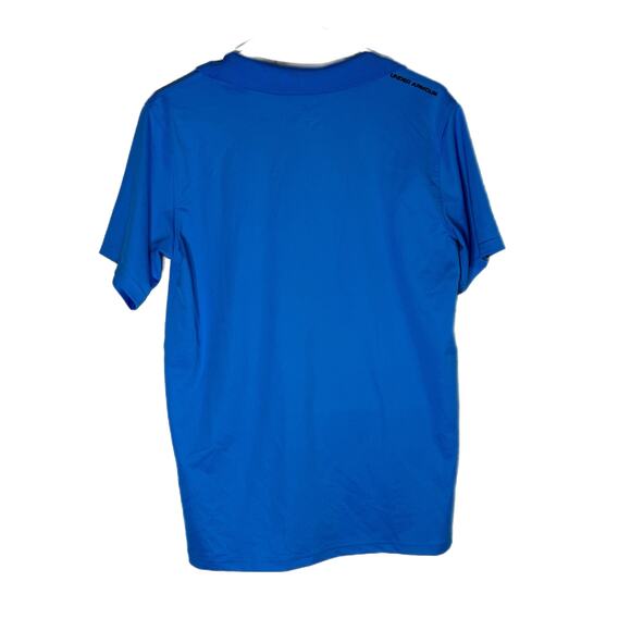 Under Armour Boy’s Loose Blue Polo, YXL, Pre-owned - Picture 2 of 5